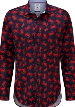 Overhemd Crabs Classics Blauw