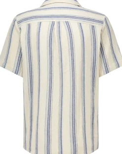 Overhemd Cuban Blauw