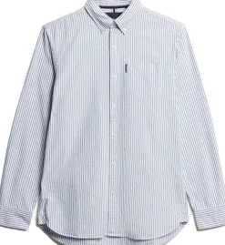 Overhemd Essentials Oxford Blauw