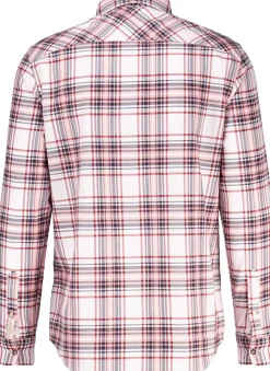 Overhemd Flannel Check Roze