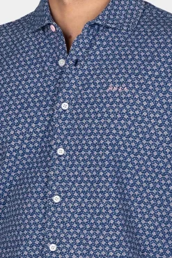 Overhemd Jake Blauw