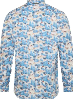 Overhemd Oasis Blauw