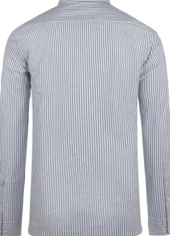 Overhemd Oxford Big Stripe Blauw
