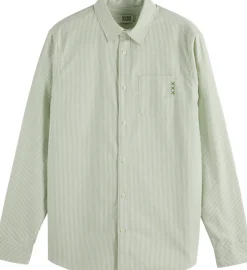Overhemd Oxford Stripe Groen
