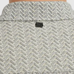 Overhemd Printed Wit