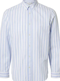 Overhemd Slim-Sun Blauw