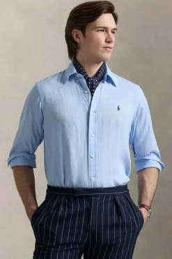 Overhemd Sport Blauw