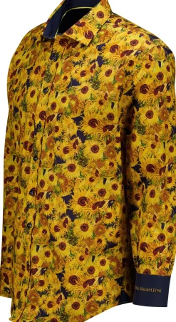 Overhemd Sunflowers  Geel