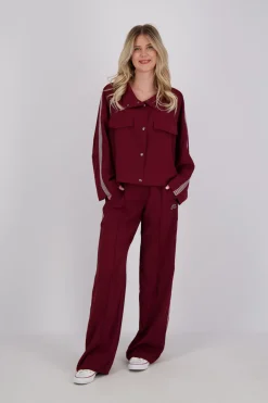 Pantalon Amina Logo Rood