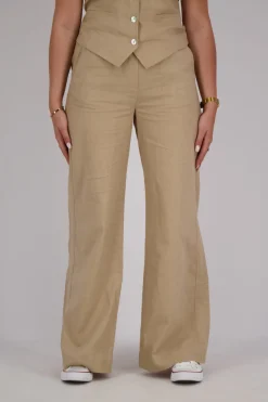 Pantalon Celeste Beige