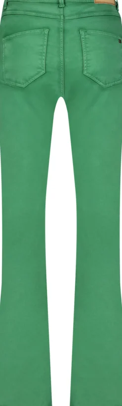 Pantalon Fem Flare Groen