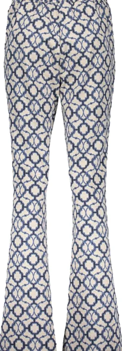 Pantalon Jaqcuard Wit