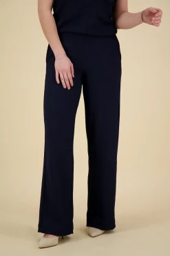 Pantalon Jersey Donkerblauw