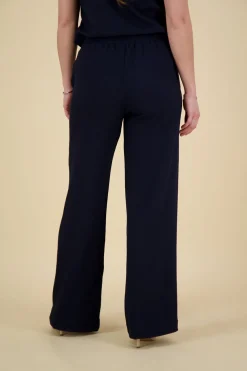 Pantalon Jersey Donkerblauw
