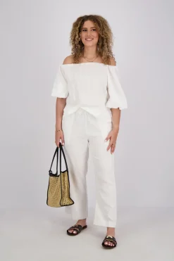 Pantalon Lava-ankle Wit