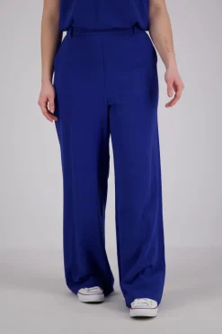 Pantalon Lin Blauw