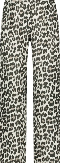 Pantalon Liva Leopard Beige