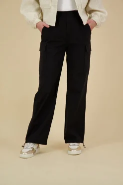 Pantalon Melissa Cargo Zwart