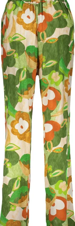 Pantalon met Print Groen