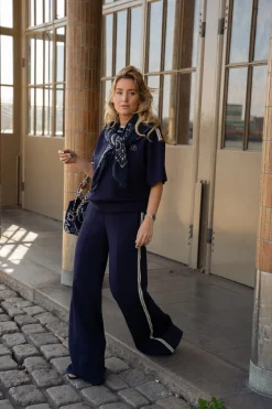 Pantalon Nikki Tape Blauw