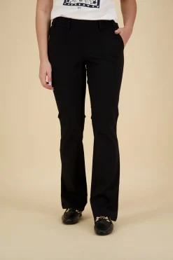 Pantalon Poppy Flared Zwart