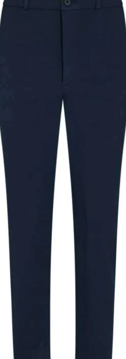 Pantalon Solvej-Ankle Donkerblauw