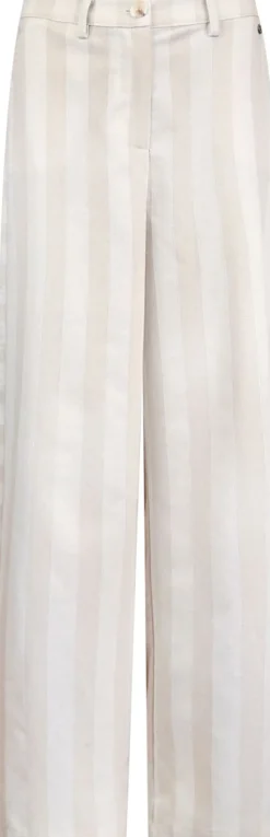 Pantalon Streep Beige