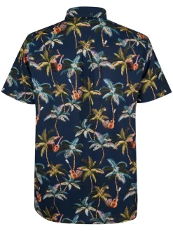 Polo AOP Blauw