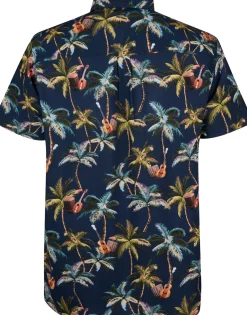 Polo AOP Blauw