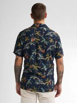 Polo AOP Blauw