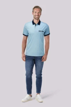 Polo Blauw