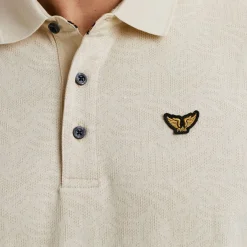 Polo Jacquard Beige