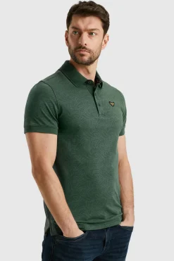 Polo Jacquard Groen