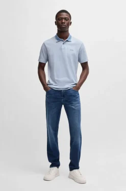 Polo Oxford New Blauw