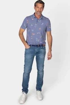 Polo Russell Blauw