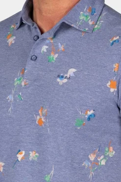 Polo Russell Blauw