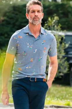 Polo Russell Blauw
