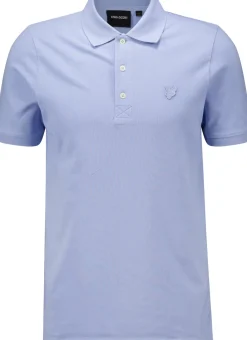 polo tonal Blauw