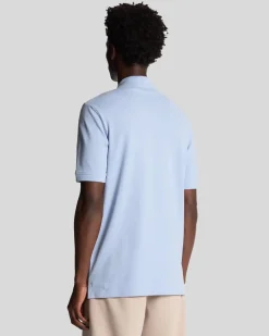 polo tonal Blauw