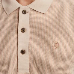 Polo Waffl Beige