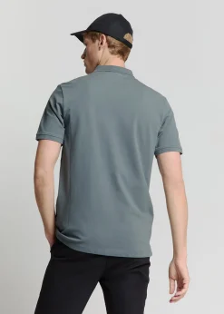 Polo Zip Blauw