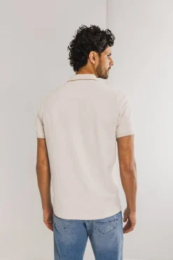 Poloshirt Beige