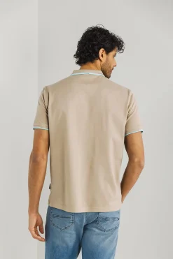 Poloshirt Beige