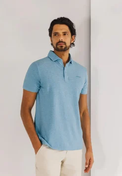 Poloshirt Blauw