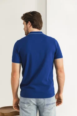Poloshirt Blauw