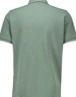 Poloshirt 2-tone Oxford Groen