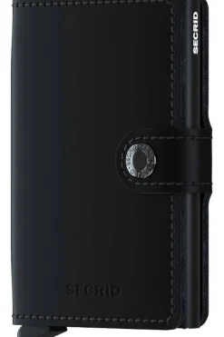 Portemonnee Miniwallet Matte Zwart