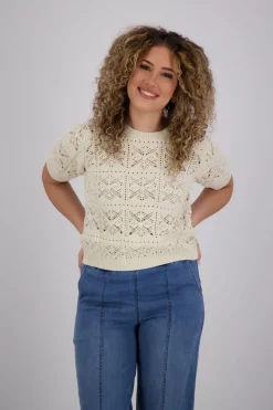 Pullover Crochet Bruin