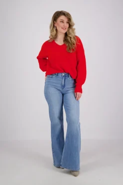 Pullover Hila Hope Rood