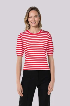Pullover Luna Stripe  Roze